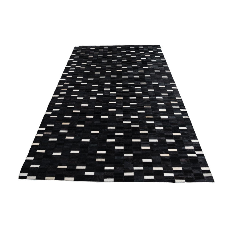 Tapis noir Isidore