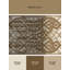 Tapis à motif treillis classique brun et beige lavable à la machine Bemott-1831956065