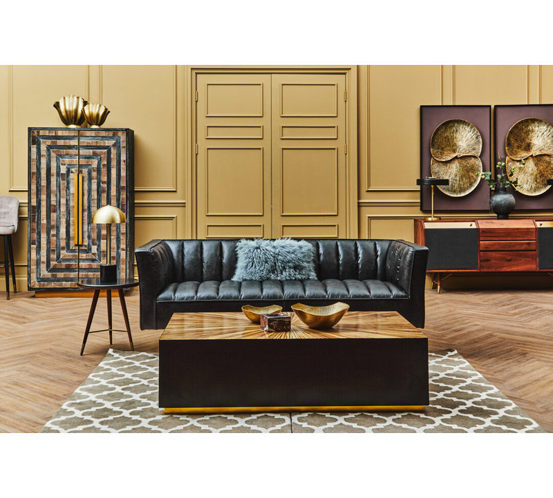 3 Seater Leather Sofa