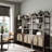 Cordi Boho 3-Shelf Bookshelf Cabinet With Rattan Doors-102095360