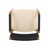 Set Of 2 Outdoor Patio Dining Chair, Acacia Wooden Armchair With Cushion, Black Rope-915975466
