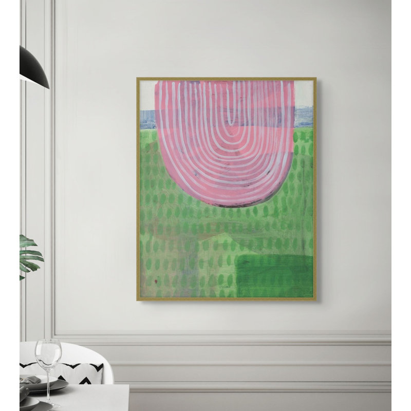 Abstract Print by David Skinner, 20.25" H x 16.25" W