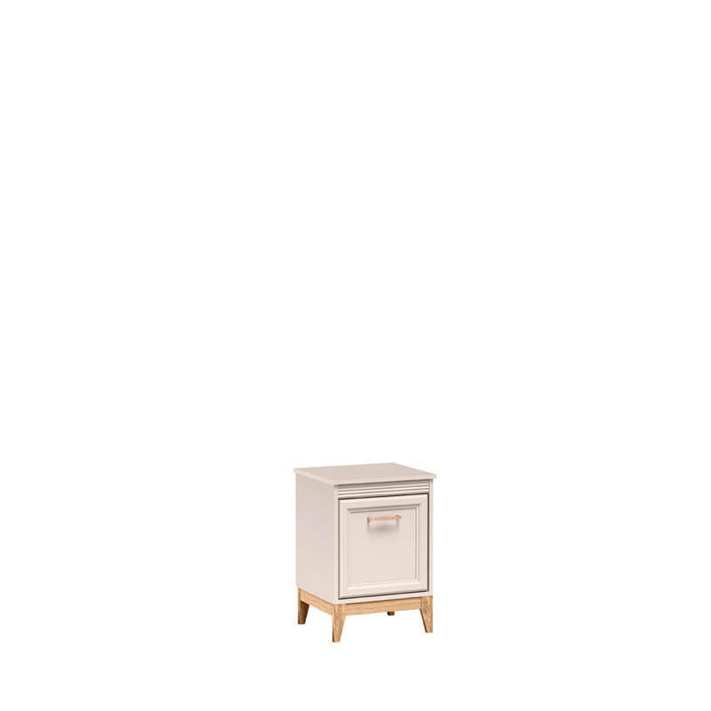 Tarita 45cm W Manufactured Wood Bedside Table