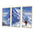 Toile naturelle avec cadre flottant