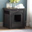 Table de bout pour litière Littof ECOFLEX en noir-30959887