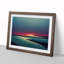 Abstract Ocean Scene - Framed Print-689229429-689229431
