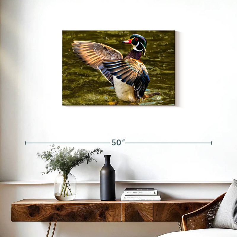 Brampt Duck Flapping Wings, 20" H x 30" W