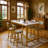 Enchantyd 5 Piece Kitchen & Dining Room Set with 4 Stools-1728630260-1728630261
