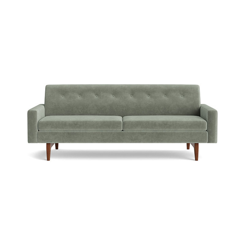 Tyler Sofa (85"), Velvet - Sage