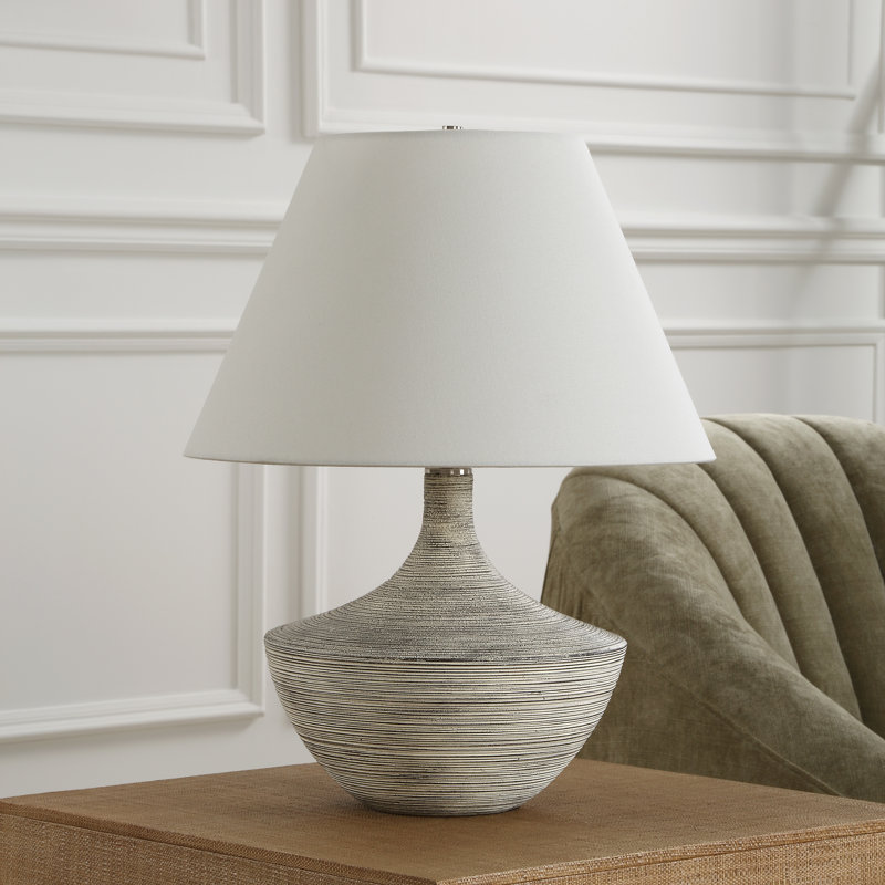 Lampe de table en céramique Akyah