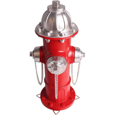 Figurines d'intérieur et d'extérieur pour bouche de jardin et jardin, un cadeau unique avec le rêve des pompiers - 14 pouces
