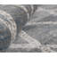 Tapis géométrique gris argenté / brume Algird-983304180