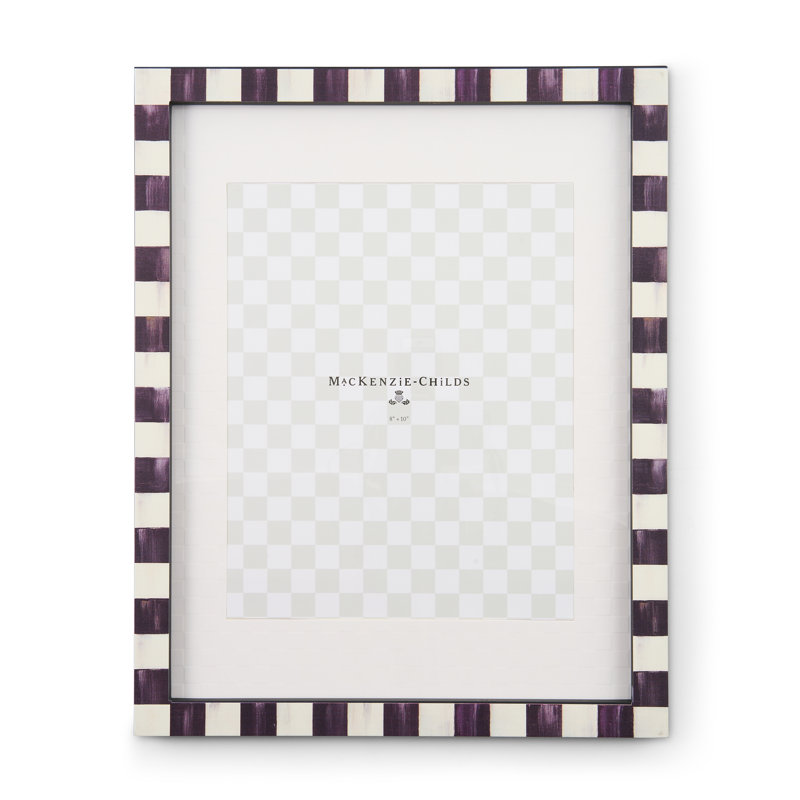 Courtly Check Wall Frame With Check Mat, 8" W X 10" H