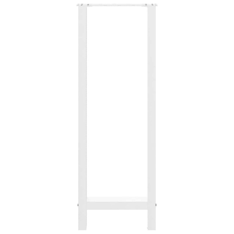 Table Leg, White, 111cm H x 50cm W
