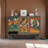 Artistic Flow – Abstract Black Cabinet