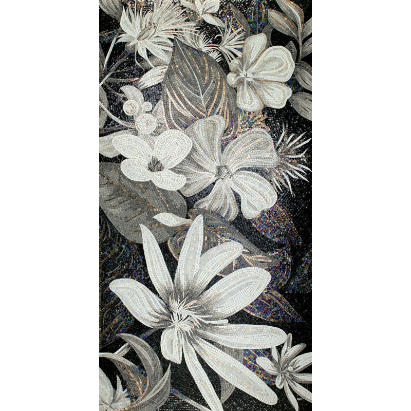 Flo 4 B&W Panel, 36"W x 24"L