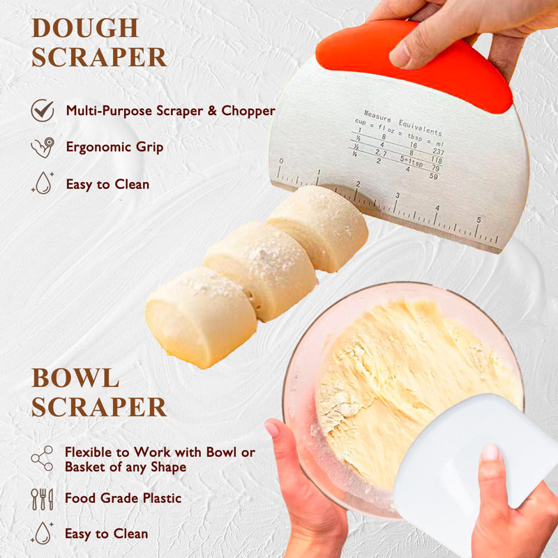 Ensemble complet de démarrage au levain, panier à l'épreuve du pain avec bocal à levure en verre, fournitures de cuisson au pain au levain, panier à l'épreuve du pain rond de 9 po, démarreur au levain pour la cuisson du pain