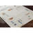 Watkins Machine Washable Geometric Taupe/Yellow Area Rug-70926814