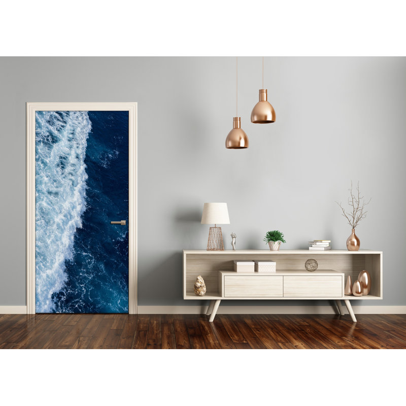 Sea ​​waves Door Decal