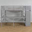 Lit mezzanine double avec bureau intégré Ghansyam par Harriet Bee-123431303
