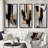 " Blue Minimalist Abstract " 3 - Pieces-1266613169-1266613175