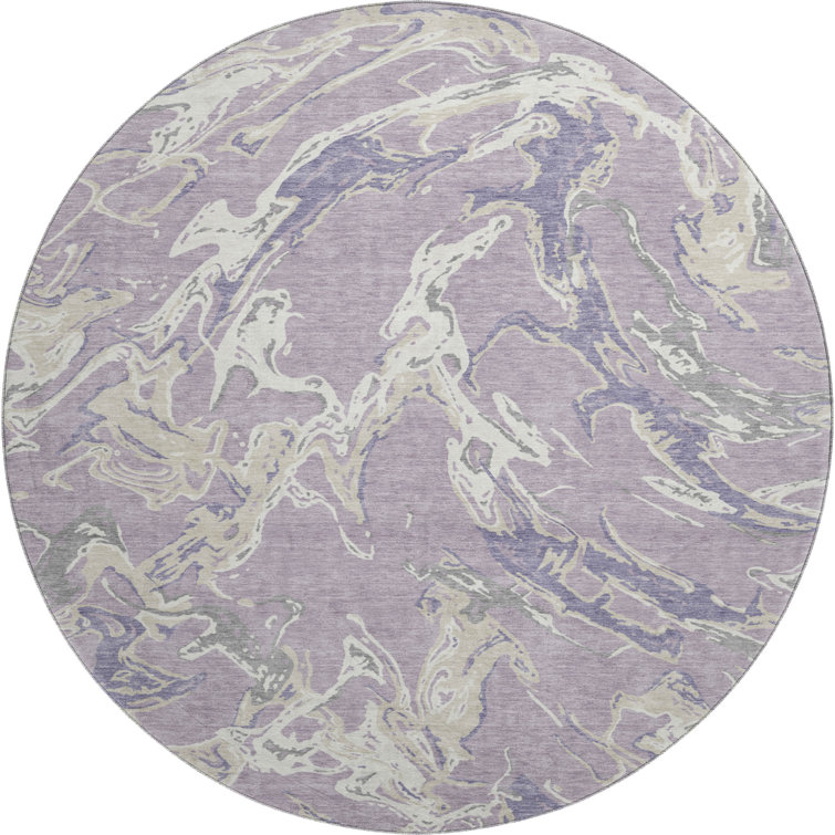 Premium Machine Washable Corum AMF1035 Abstract Rug
