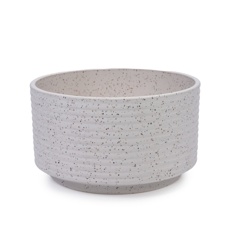 Jardinière moderne en céramique Optimal Drainage pour patio et jardin