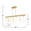 Lustre géométrique unique à 7 lumières Aurelia-101590096-101590099