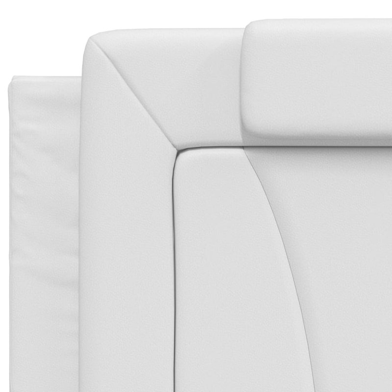 Coussin de tête de lit Ebern Designs, Très grand, Blanc