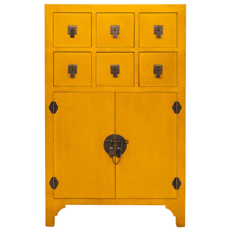 Apothecary Rectangle Accent Cabinet