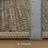 Checkered 2x6 Runner Rug Machine Washable Non Slip Woven Plaid Carpet, Geometric Diamond Non Shedding Low Pile Modern Farmhouse Hallway Runner for Kitchen, Laundry, Corridor-1078648593