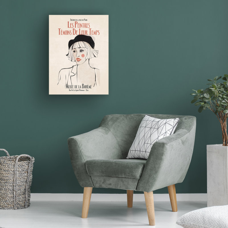 Art sur toile, "Bachelor Emel Tunaboylu Ratio" par Bohonewart 37, H 24 po x l 32 po