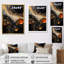 «Abstract Coffee Nitro Nebula», art abstrait sur toile, formes abstraites-421618484-421618485