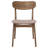 Whisten Walnut 5-Piece Solid Wood Dining Set-1475227702