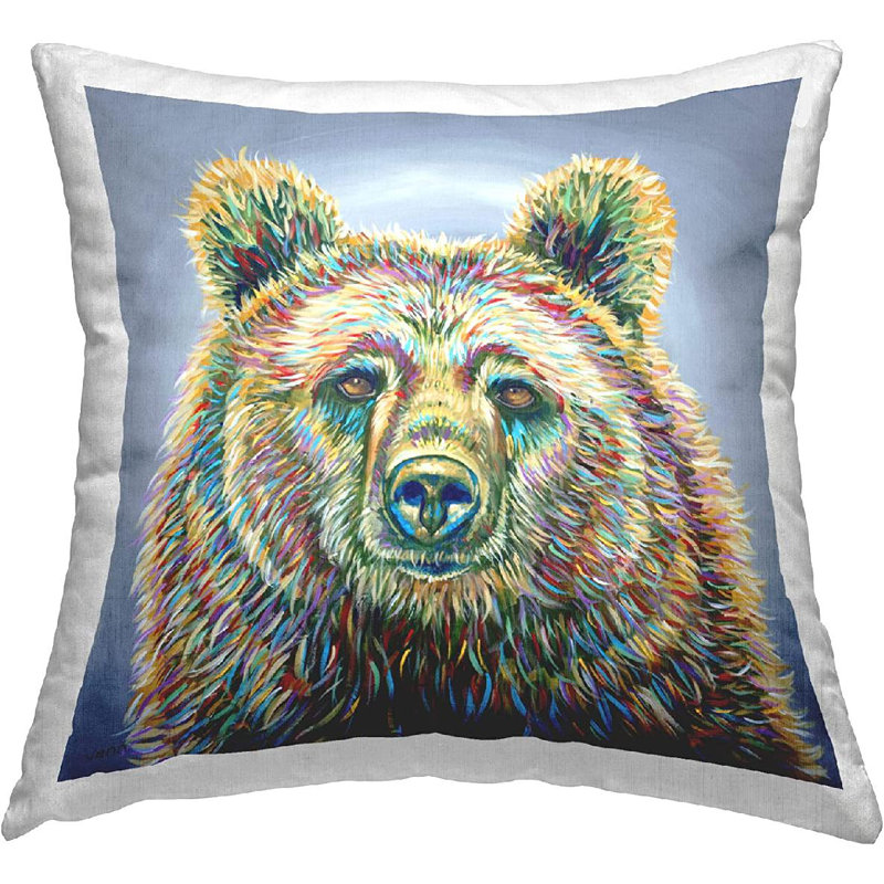 Polyester Throw Square Pillow Cover & Insert