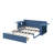Wooden Full-Size Daybed With Built-In Storage Drawers, Removable Desk, And Hydraulic Side Table-718762227-718762226