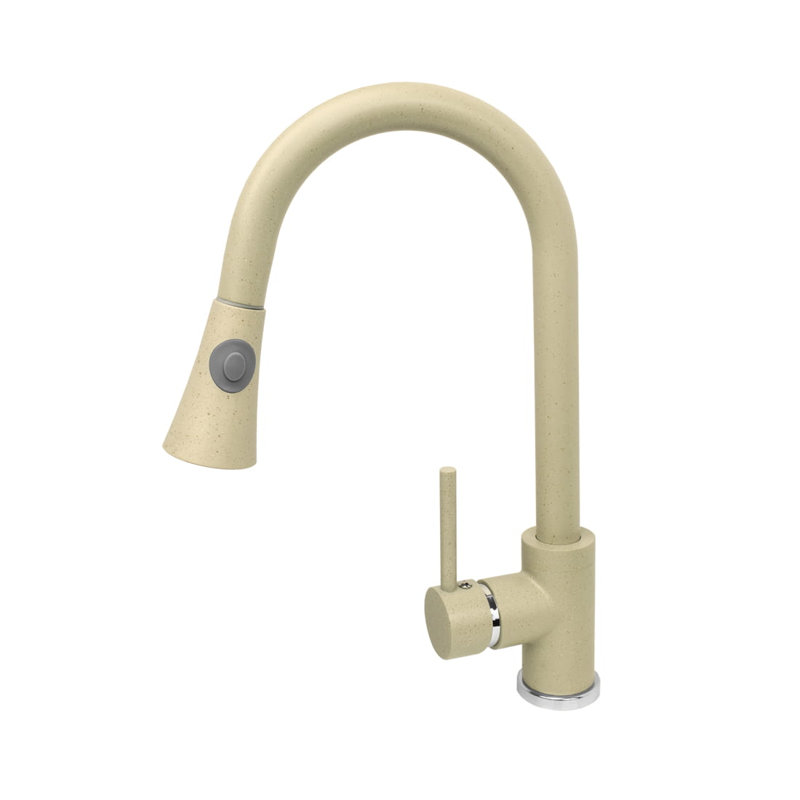 Belfry Kitchen Stanhope Kitchen Faucet Side Spray, Beige