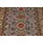 Light Blue Geometric Kazak Oriental Area Rug