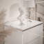50cm W Manufactured Wood Bedside Table
