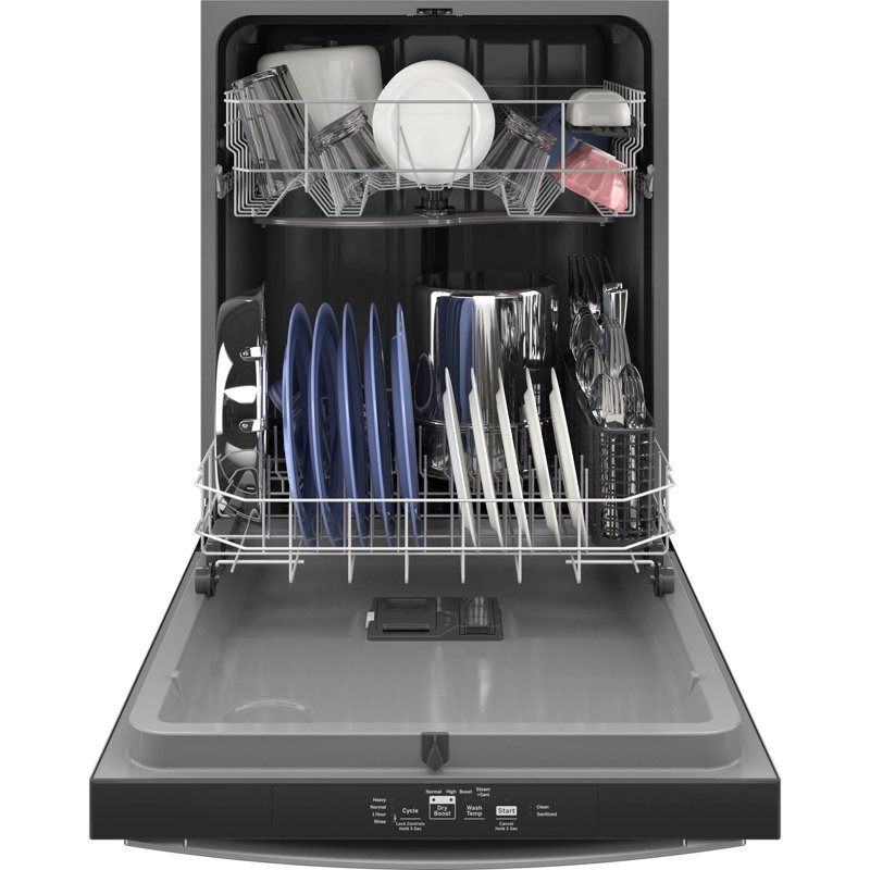 24" 55 dBA Built-in Button Control Dishwasher