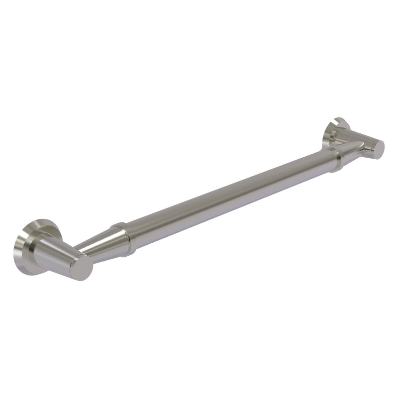 Barre d'appui Morosini lisse, 16 po, Nickel satiné