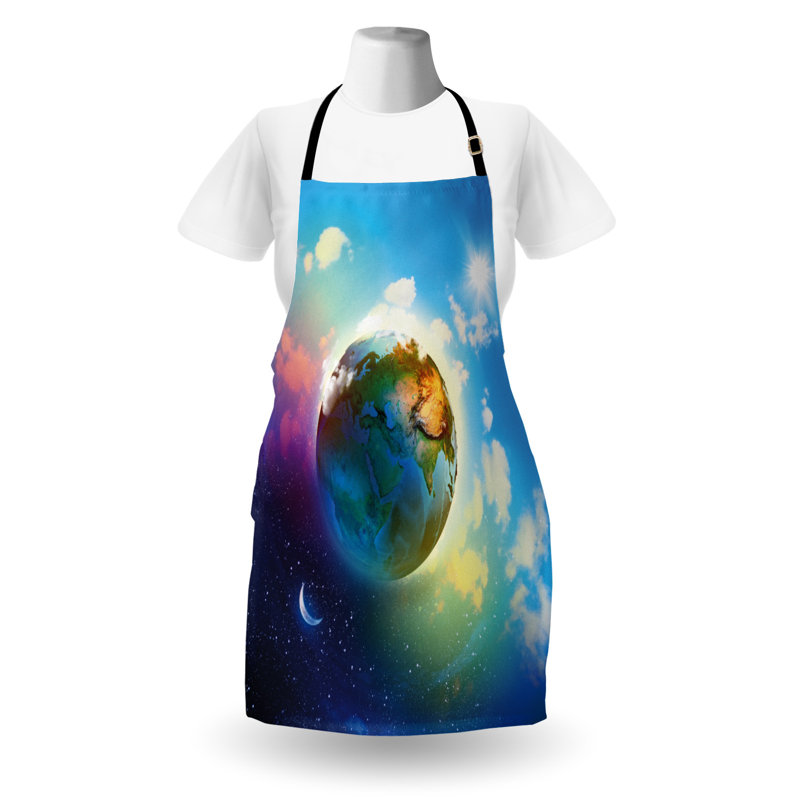 No Pattern Bib Apron