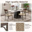 August Grove® Set Of 2 Dining Room Chairs Armless Kitchen Chairs Set With Seat Cushion
