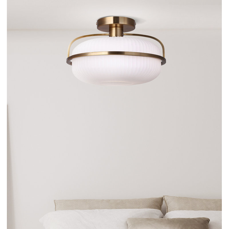 Eve 1 Light Semi Flush