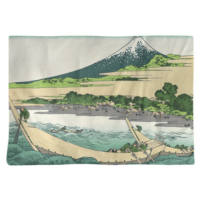 Récapitulatif de l 18 po shore of tago bay Katsushika Hokusai