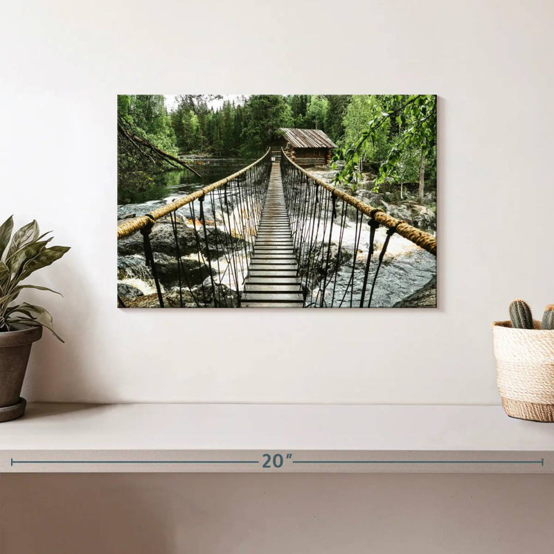 Pont de Lilie Lake House, H 8 po x l 12 po