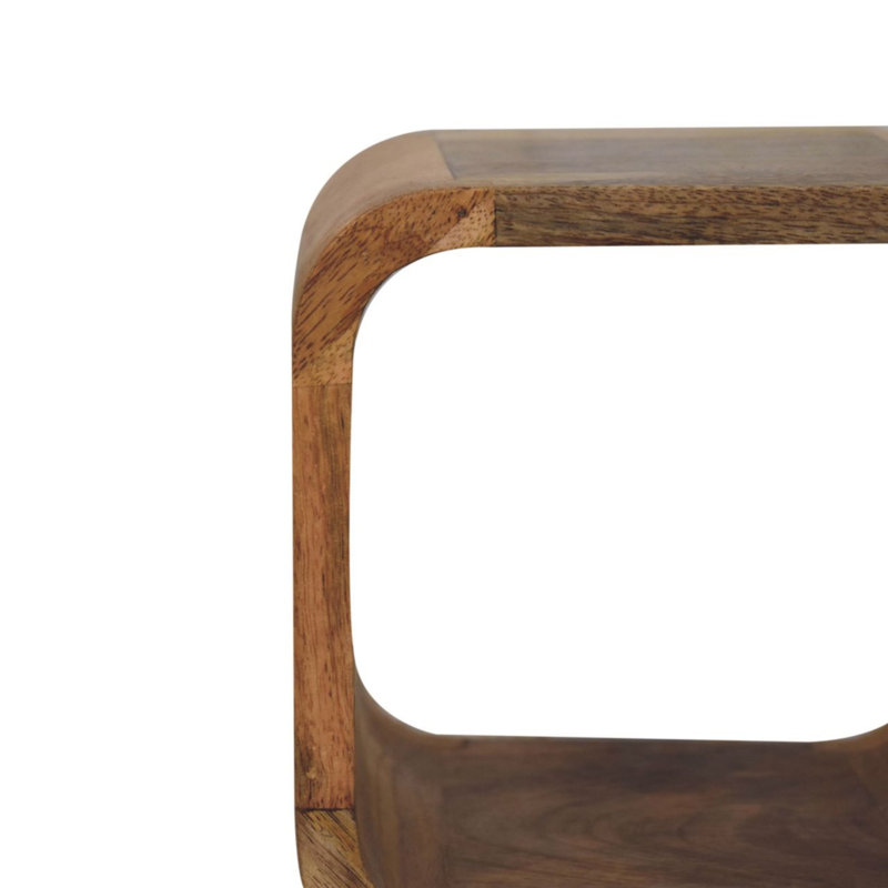 20cm W Solid Wood Bedside Table