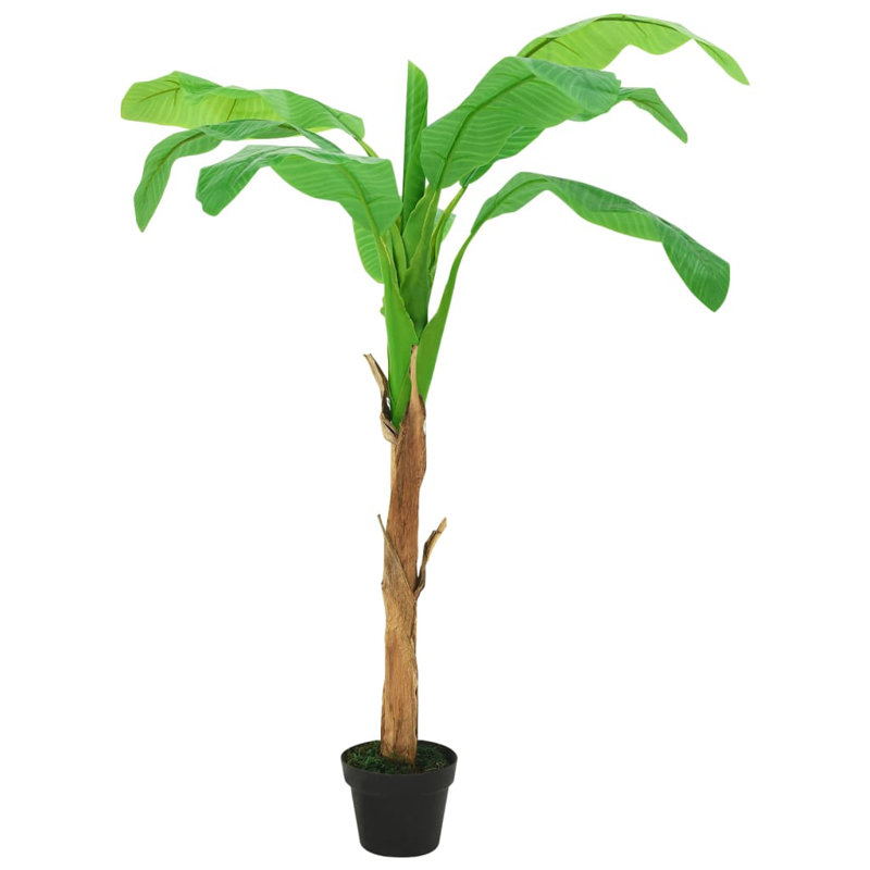 Faux Banana Tree Tree in Pot, 180 cm H x 10 cm W x 10 cm D