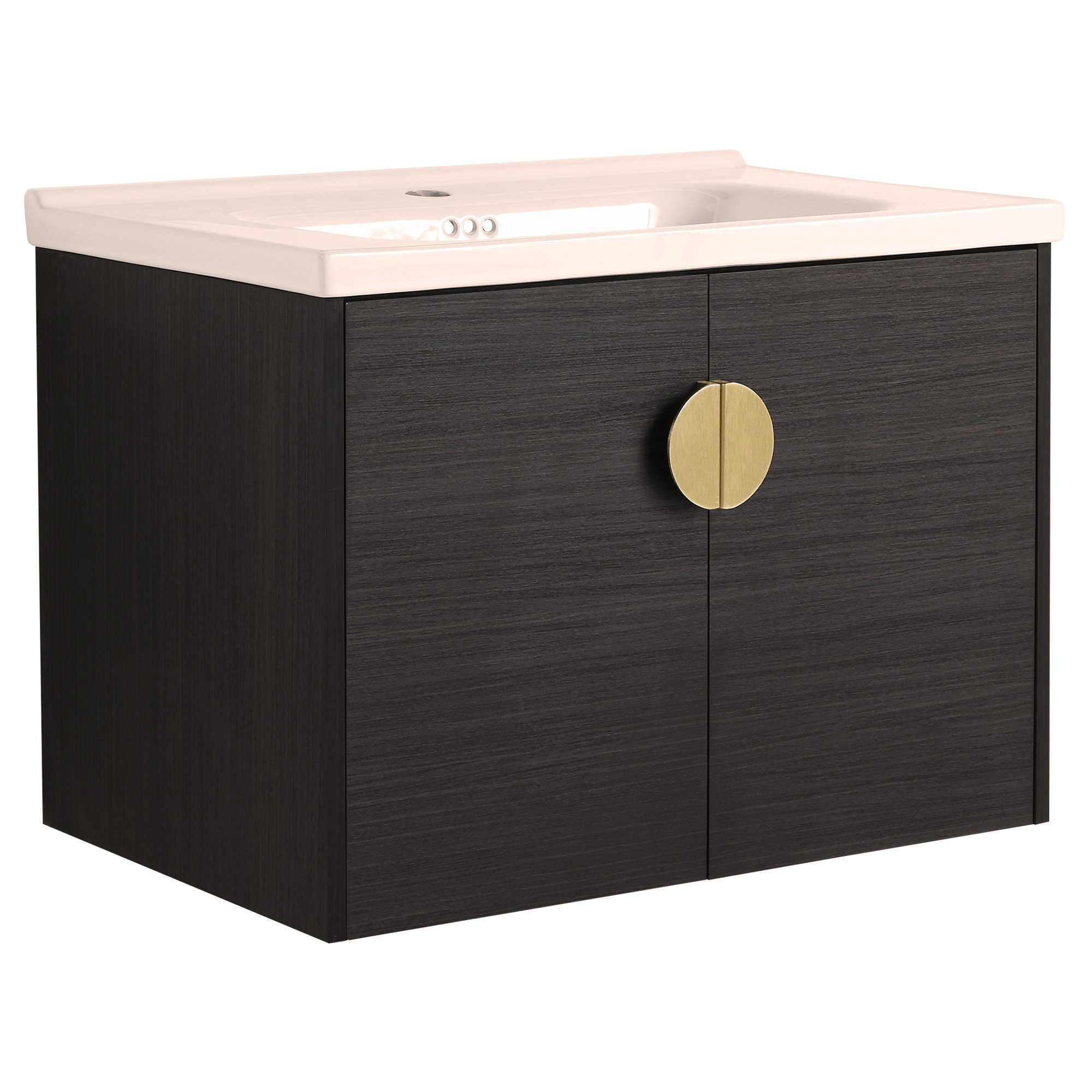 Meuble-lavabo à Fleurs Courier - Valise De Toilette Rigide En Toile Multicolore