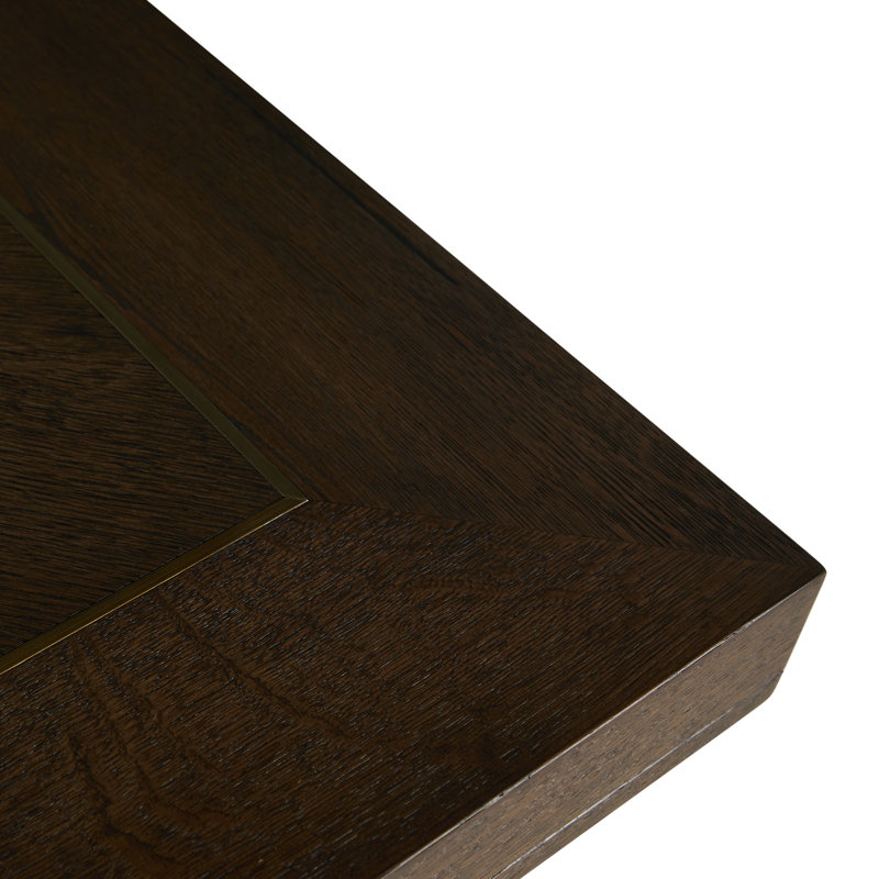 Highland Oak Rectangle Legged Extension Dining Table -  78 In. W X 30 In. H, Dusk
